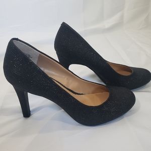 Kelly&Katie sparky black pumps